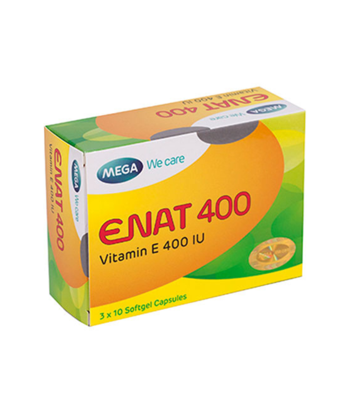 Enat 400 - Bổ sung Vitamin E ngăn ngừa lão hóa Hộp 30 viên